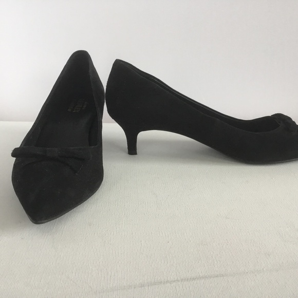 Moda reflex Le Chateau Black suede pumps 10 - Picture 1 of 8